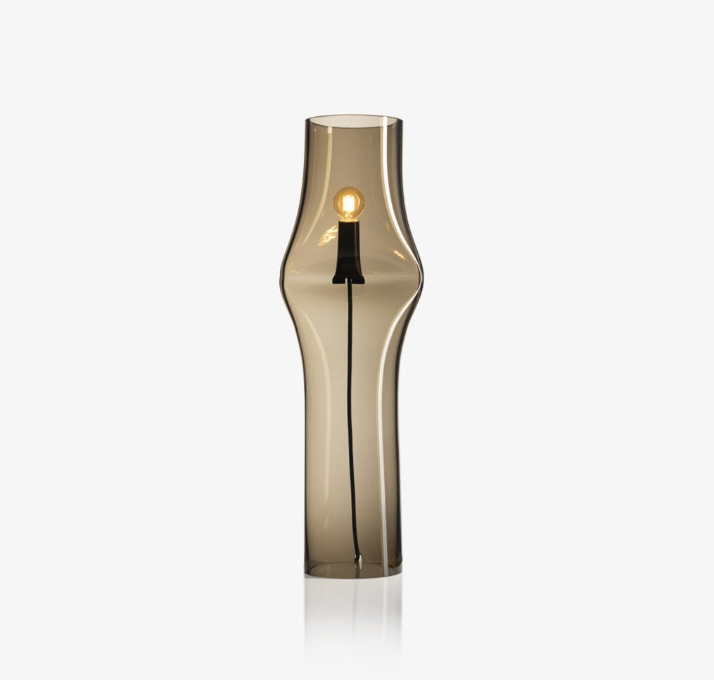Press Floor Lamp Small Smoke - Showroom Piece 30% off