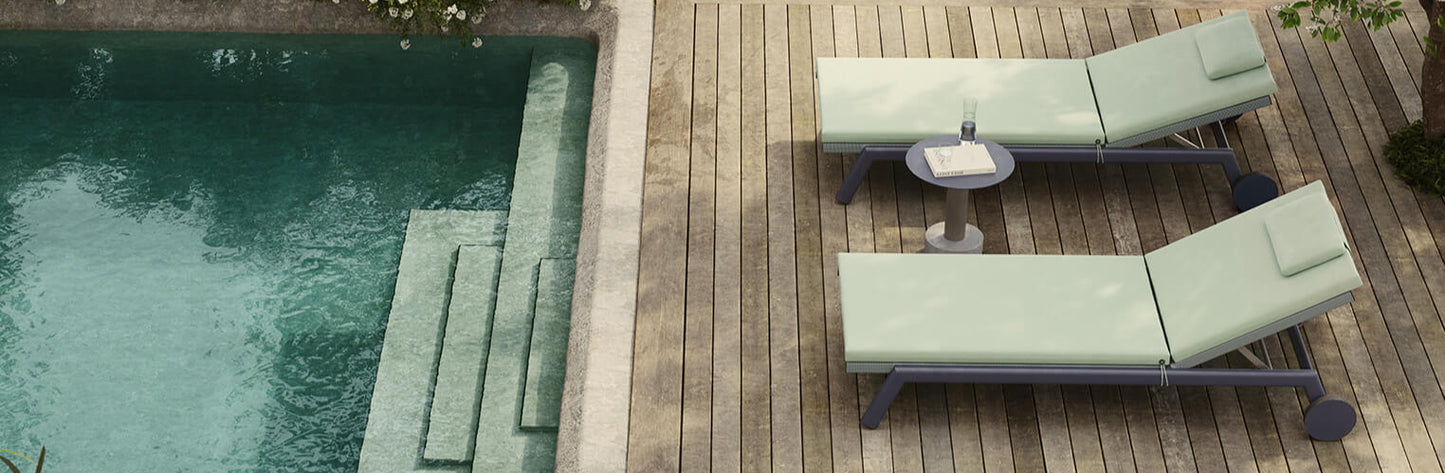 Molo Deckchair with Wheels