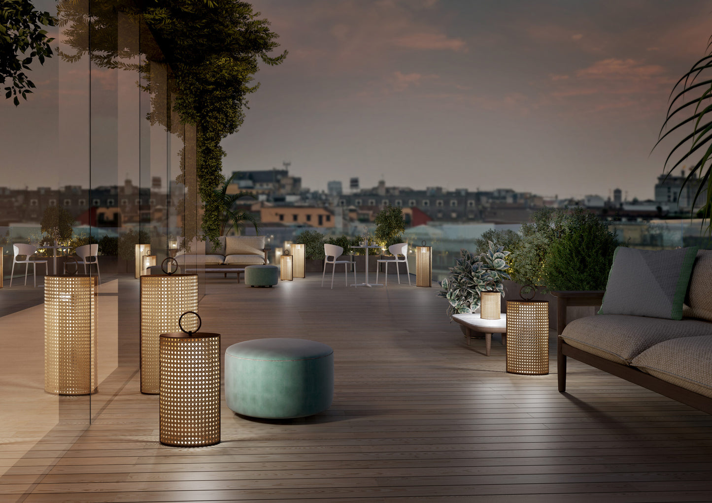 Clara medium & large Lantern