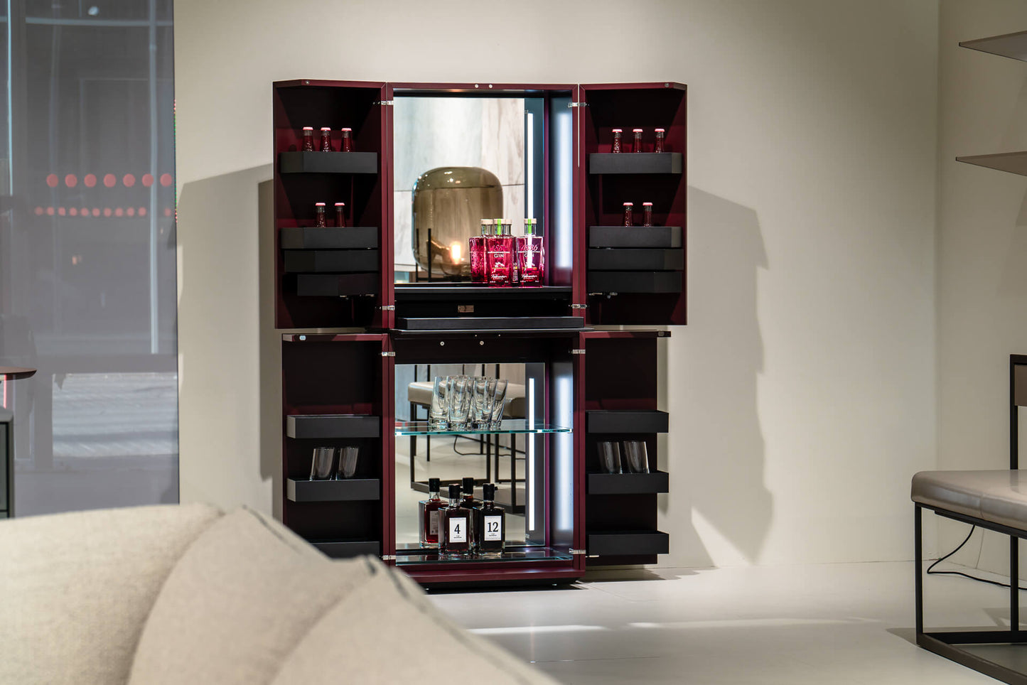 Magic Cube Bar Cabinet