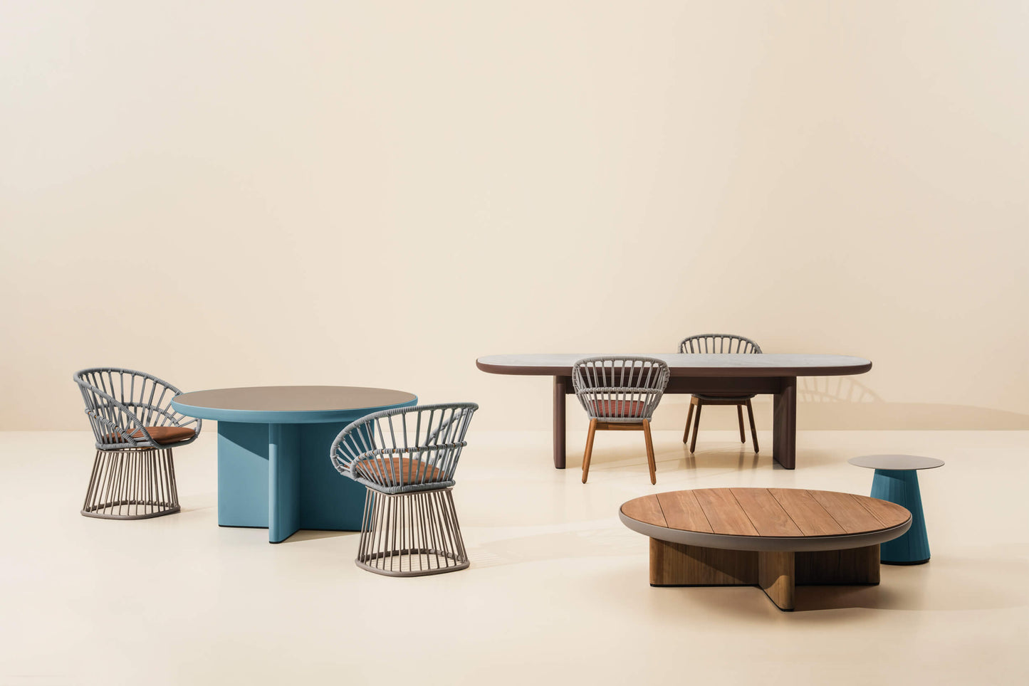 Set of 2 Cala Dining Outdoor Armchair - Showroom Piece 30% off