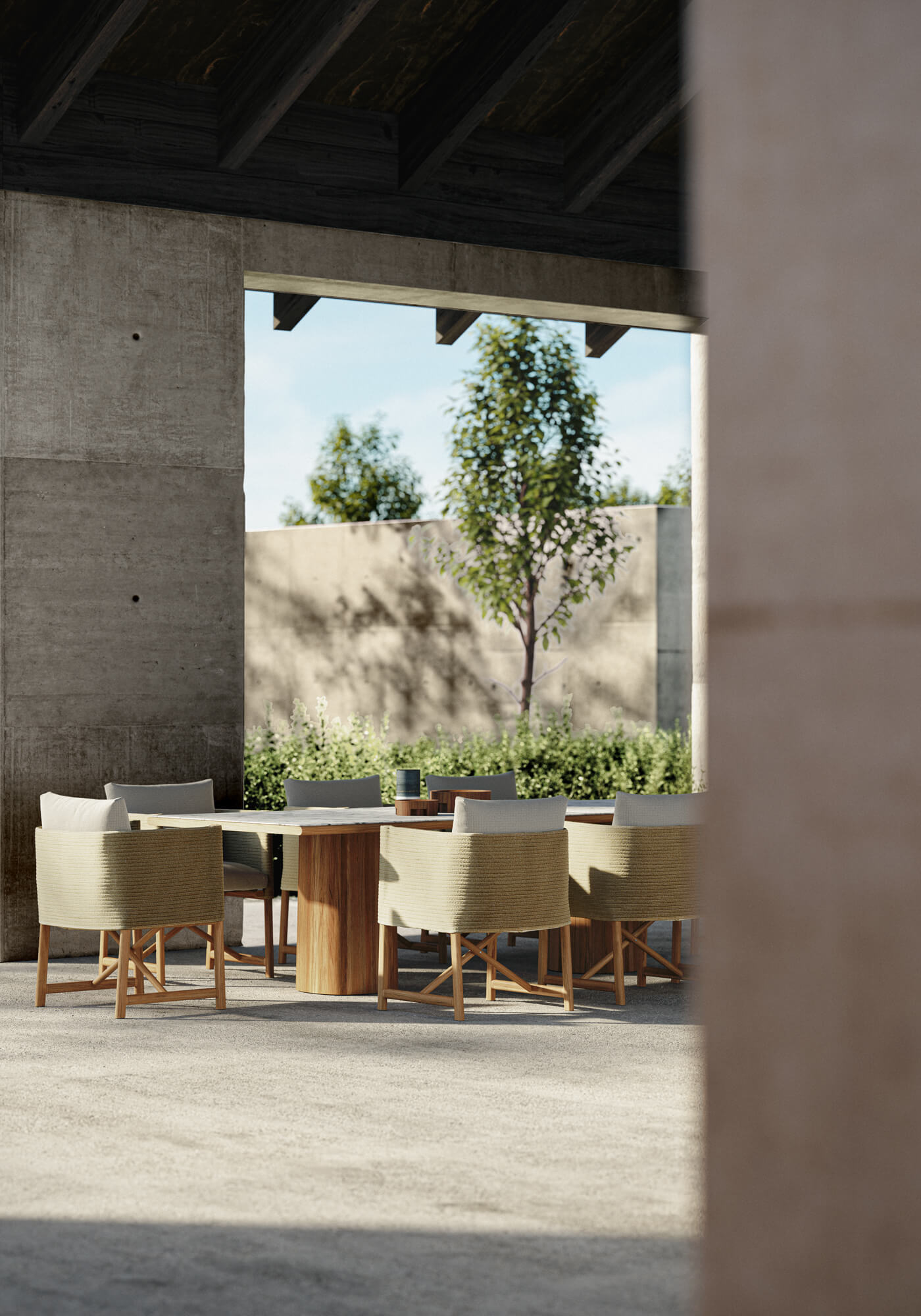 Giro Folding Dining Armchair