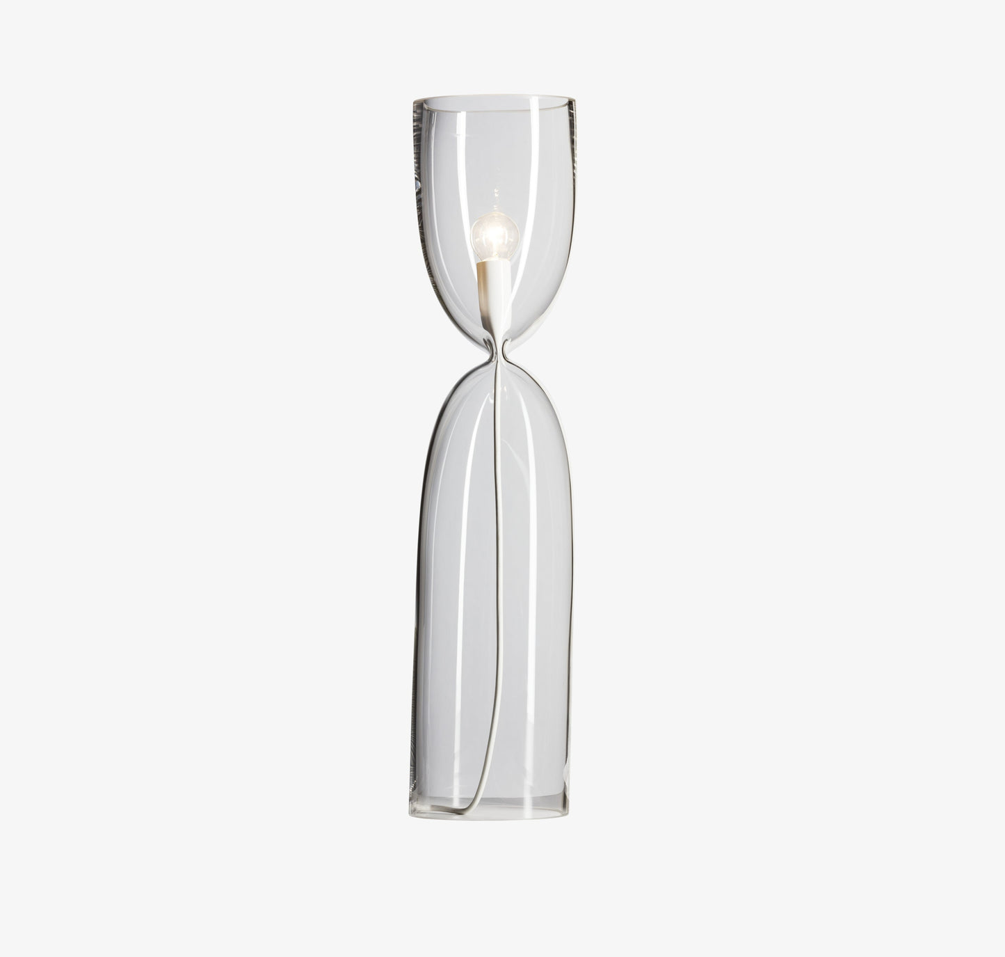 Press Floor Lamp Large Clear - Showroom Piece 30% off