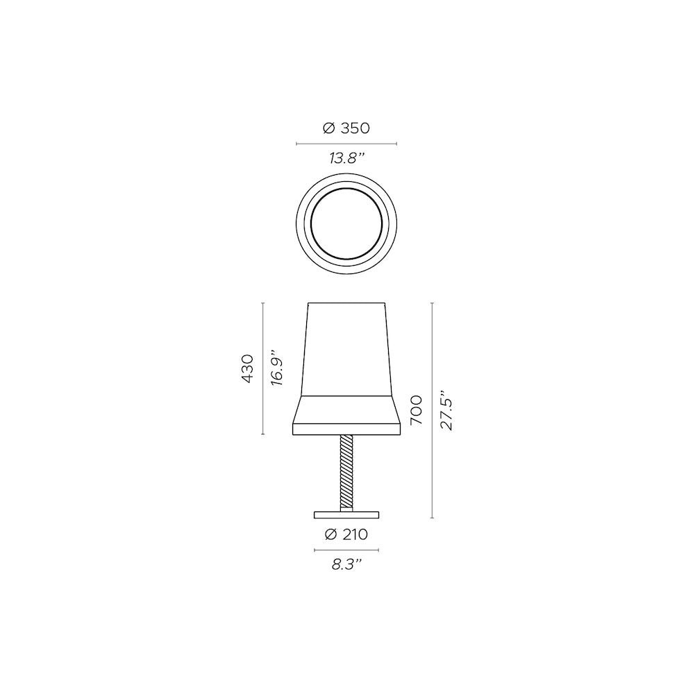 Audrey Ta Large Table Lamp