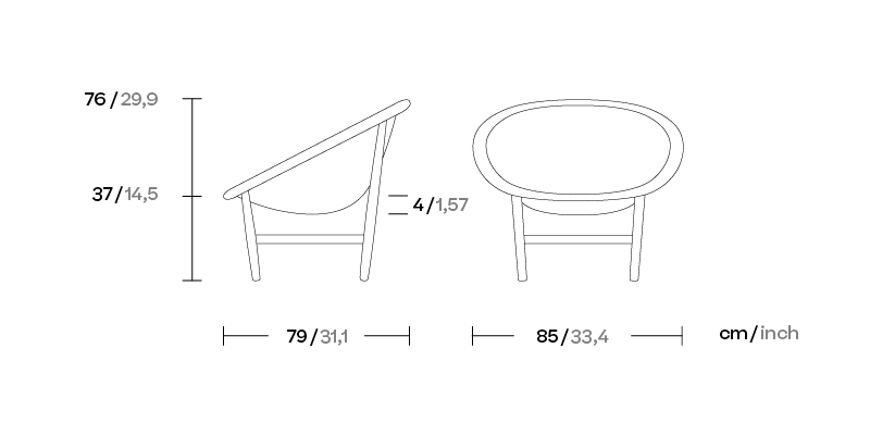 Basket Outdoor Club Chair