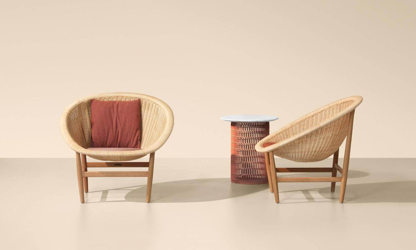 Basket Outdoor Club Chair