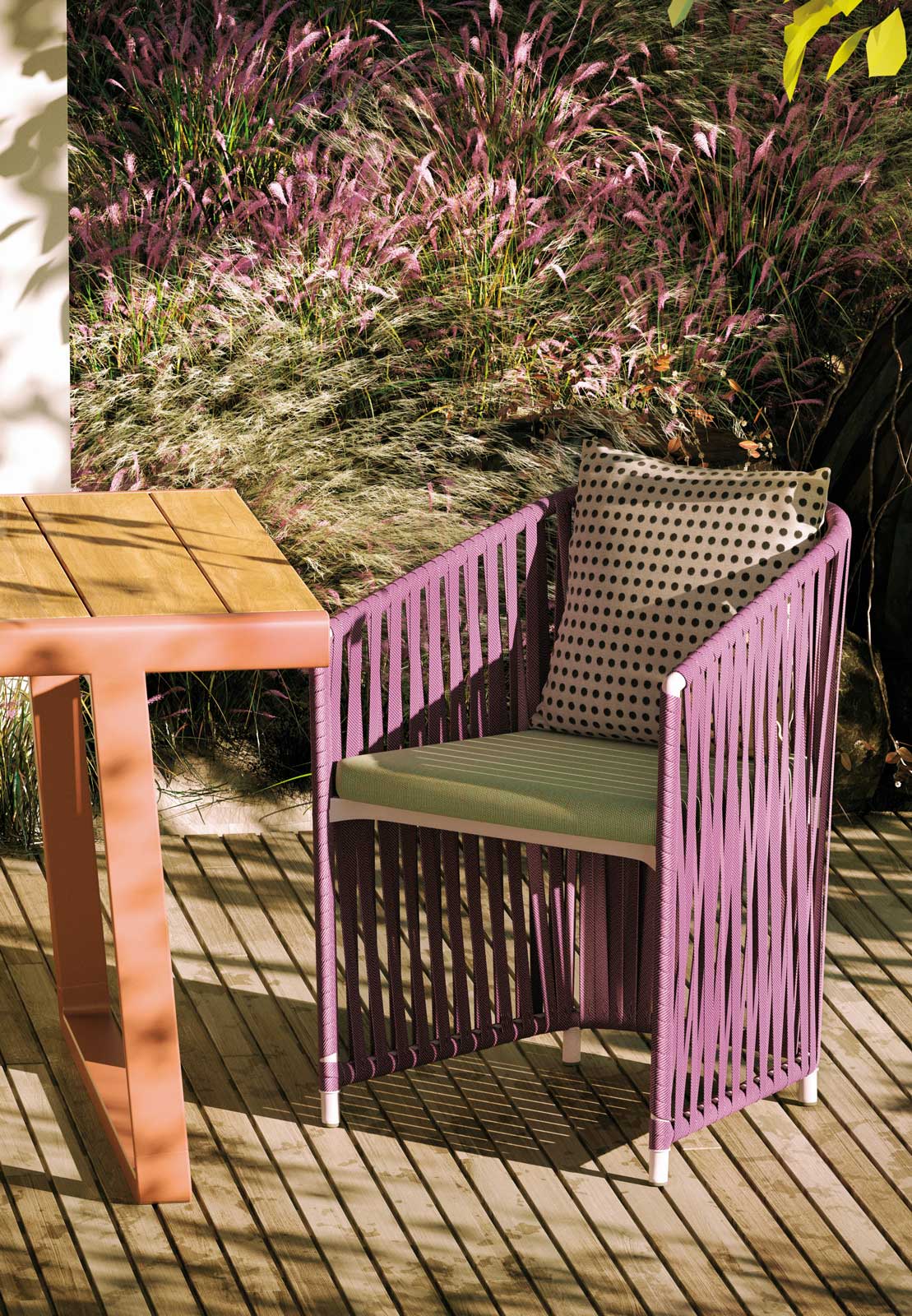Bitta Lounge Dining Armchair
