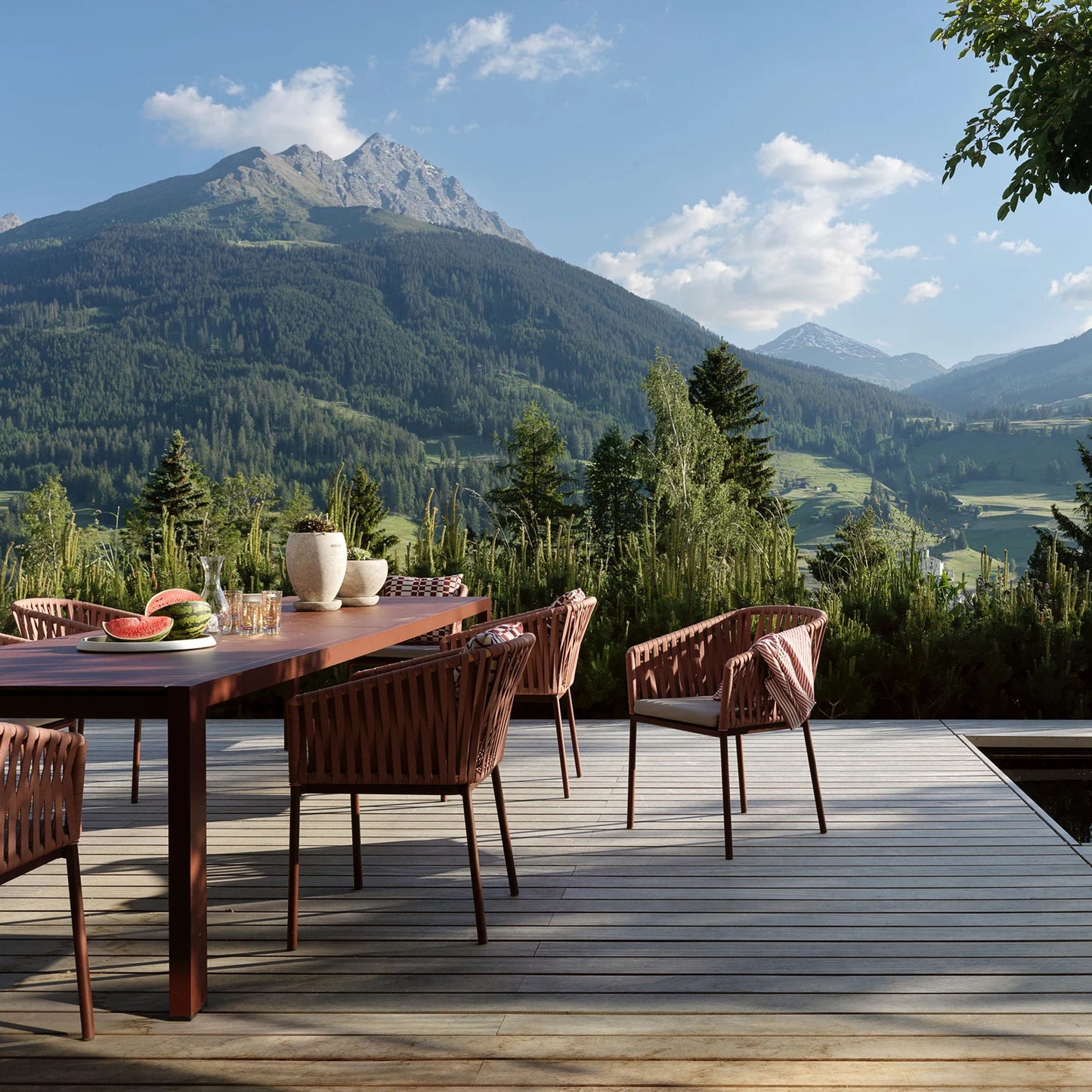 Set of 2 Cala Dining Outdoor Armchair - Showroom Piece 30% off