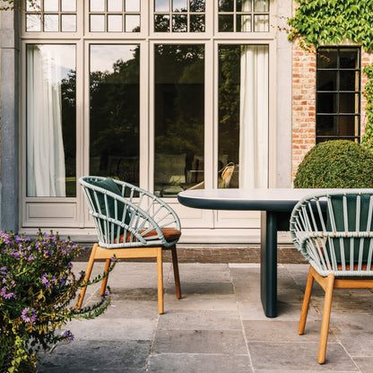 Set of 2 Cala Dining Outdoor Armchair - Showroom Piece 30% off