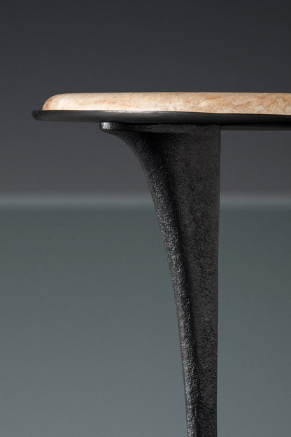 Quill Side Tables - Onyx Marble