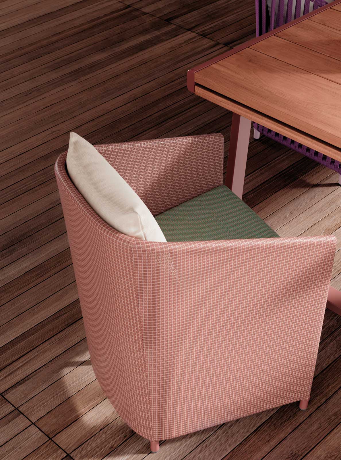Bitta Lounge Dining Armchair