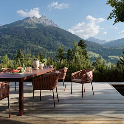 Set of 2 Cala Dining Outdoor Armchair - Showroom Piece 30% off